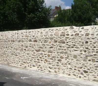 Cloture mur en pierre portail La Baule Guérande Saint Nazaire